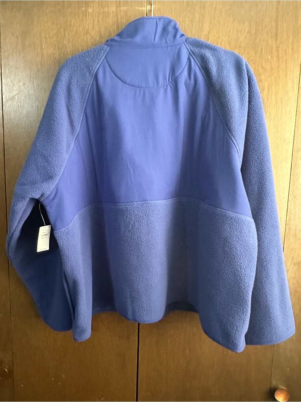 GAP Royal Blue Snap Button Teddy Fleece Jacket Size XXL NWT Cozy Fall Activewear - Picture 5 of 10